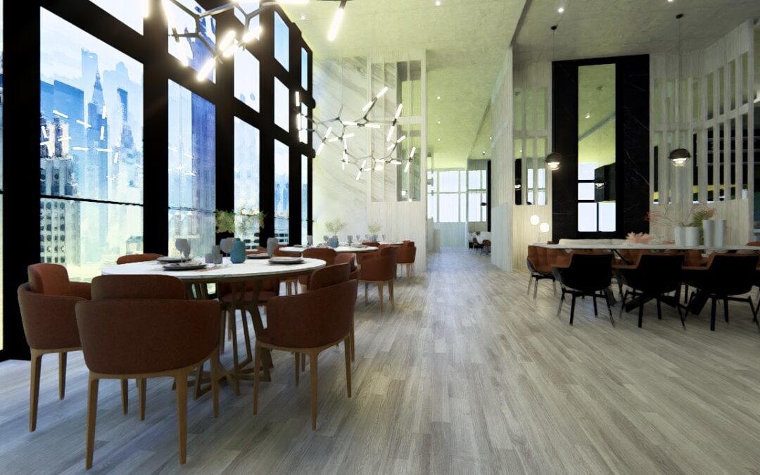 Modern and Green Restaurant x25669